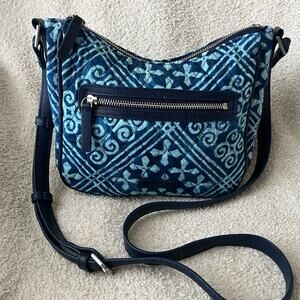 Vera Bradley Mini Vivian Crossbody Bag Cuban Tiles Shoulder Bag